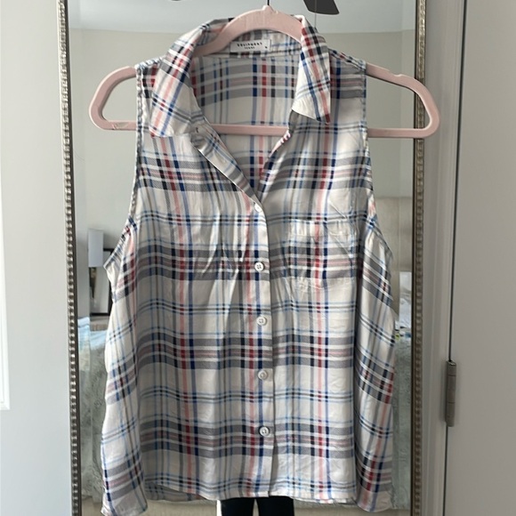 Equipment Mina Plaid Silk Blouse - Picture 4 of 12